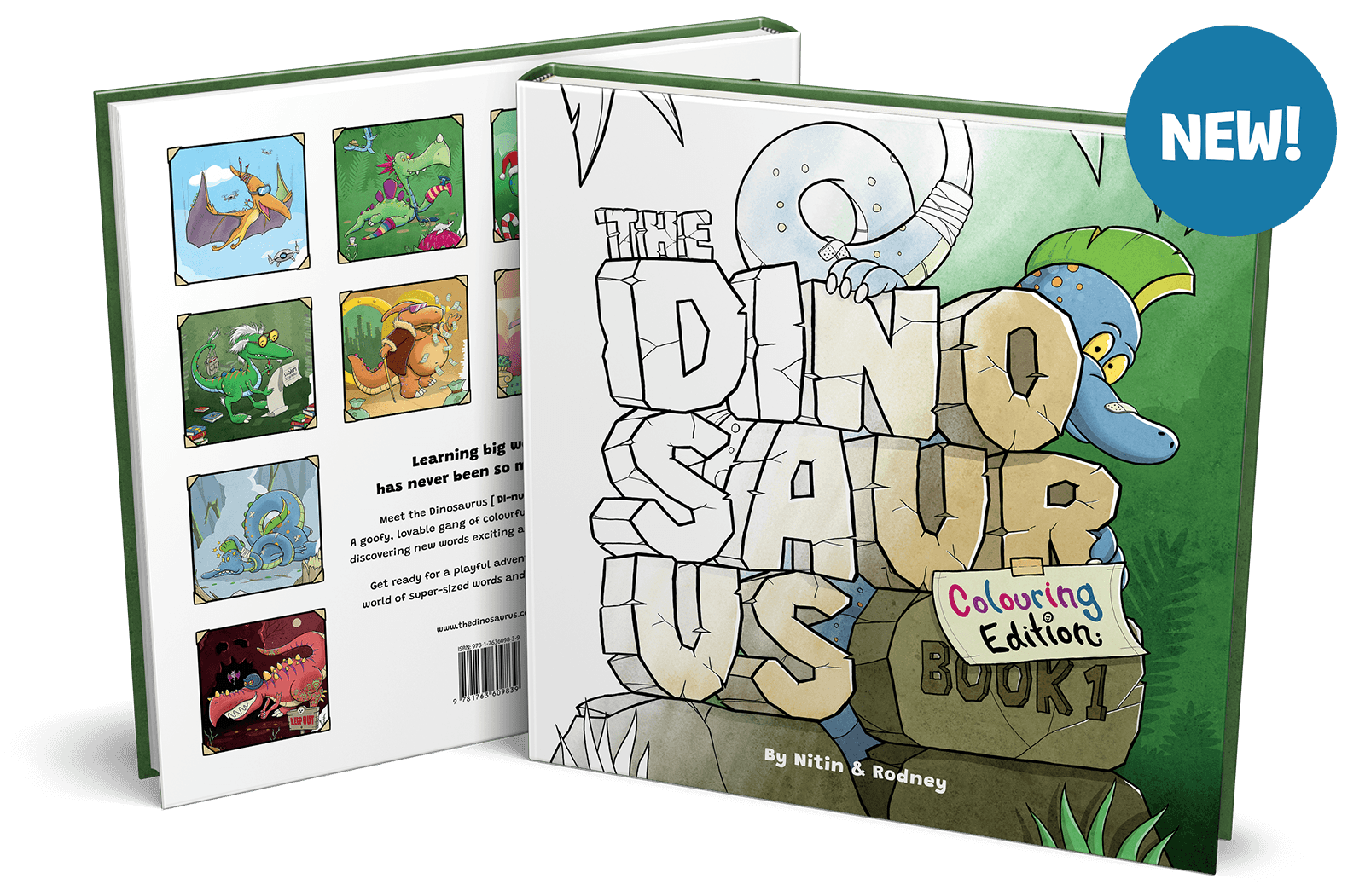 The Dinosaurus Book 1- Colouring Edition